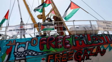 La Flotilla de la Libertad volvió a partir rumbo a Gaza para llevar ayuda humanitaria y romper el bloqueo israelí