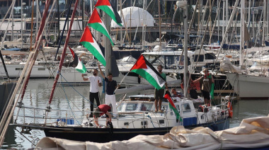Italia envía un segundo buque para escoltar a la flotilla que avanza hacia Gaza