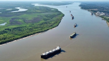 Delegación paraguaya inicia verificación técnica en zona de obras en la hidrovía