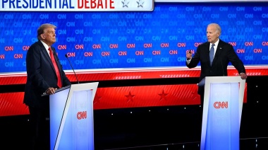 Las mentiras de Trump y las vacilaciones de Biden marcaron el primer debate presidencial