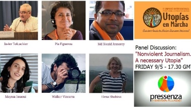 «Periodismo no violento. Una Utopía necesaria.» Mesa redonda en el X Simposio del Centro Mundial de Estudios Humanistas.
