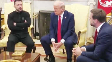 Insólito: Trump y Zelensky, en una acalorada discusión ante los ojos del Mundo