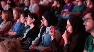 Última jornada de la Cumbre de los Pueblos por la Paz en Jerusalén. Juntos, israelíes y palestinos dicen «Paz ahora».