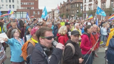 Alemania-Protesta/Base Militar de EEUU