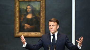 Macron anunció un plan para modernizar el Museo del Louvre