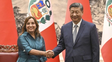 Presidentes de Perú y China inauguran un megapuerto en el norte de Lima
