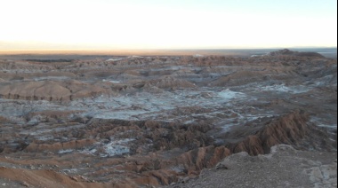 Valle de la luna amenazado en el altiplano chileno