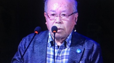 Shigemitsu TANAKA: «Queridas personas de todo el mundo, los seres humanos no pueden coexistir con armas nucleares… la abolición es el único camino»