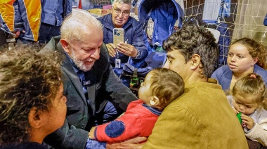 En su tercera visita a Rio Grande do Sul, Lula anunció la creación de un ministerio para su reconstrucción
