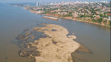 El Río Paraguay se encuentra con una crítica bajante: registrando una nueva marca histórica en el puerto de Asunción
