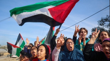Pronunciamiento de Mundo sin Guerras y sin violencia por tregua en Palestina