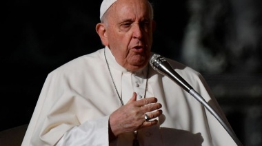 Francisco advirtió que sólo con la «solución de los dos Estados» habrá paz en Medio Oriente