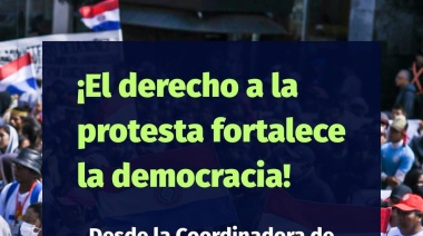 Marzo de movilizaciones: Codehupy insta al Estado a garantizar el derecho a la protesta