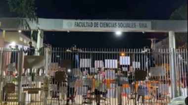 Estudiantes Universitarios declaran paro y toman la Facultad de Arquitectura tras sanción de Hambre Cero