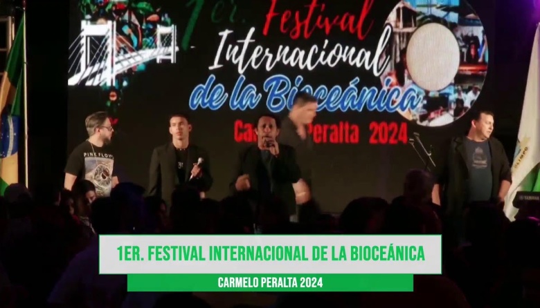 Exitoso primer Festival Internacional de la Bioceánica en Carmelo Peralta