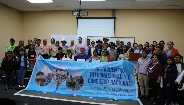 Desde los territorios: vigilantes ambientales de América Latina se articulan en Lima por la defensa del agua y la vida