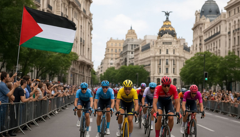 La Vuelta 2025 termina sin podio en Madrid tras la irrupción masiva de protestas pro-palestinas