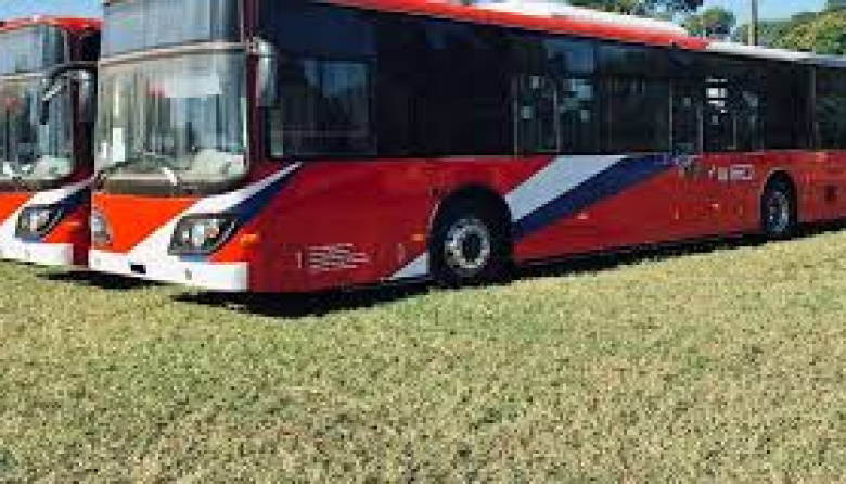 Buses eléctricos donados por Taiwán operarán desde diciembre