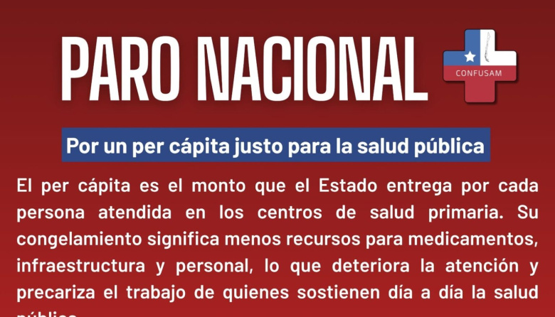 Chile Mejor sin TLC apoya la defensa del derecho a la atención primaria desde la salud municipal