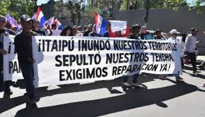 Indígenas desterrados por Itaipú exigen reparación y llevarán reclamo a la COP30