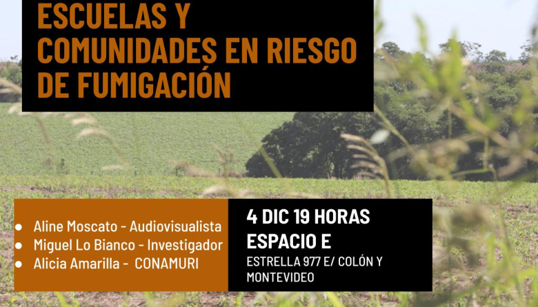 Escuelas rurales siguen expuestas a fumigaciones: un nuevo estudio revela graves incumplimientos y falta de respuesta estatal