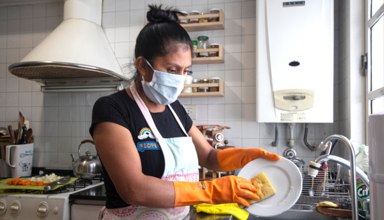 Trabajadoras domésticas: 9.490 en el IPS pese a que son 226.000