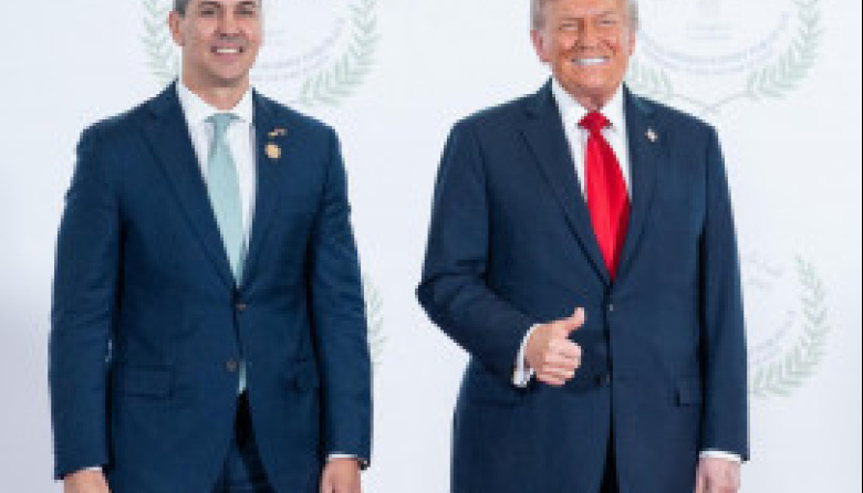 Santiago Peña firmará en Suiza la adhesión de Paraguay a la Junta de Paz de Trump