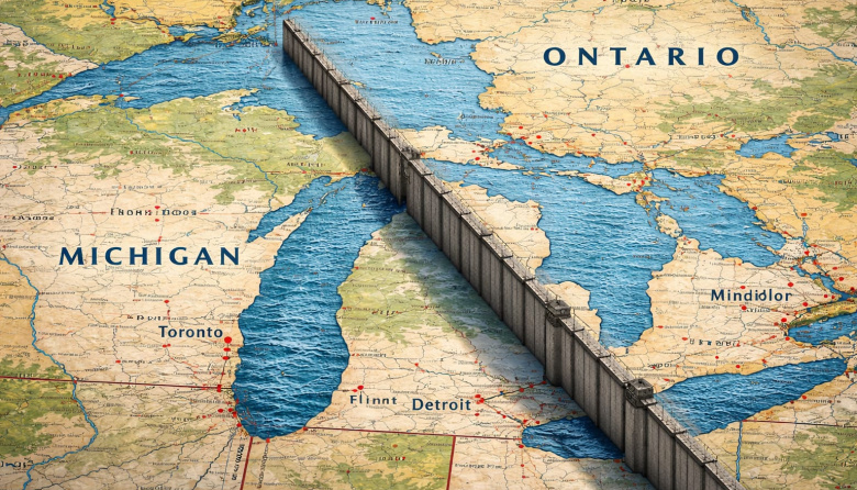 Puente en disputa: Trump amenaza con bloquear la nueva conexión entre Michigan y Ontario