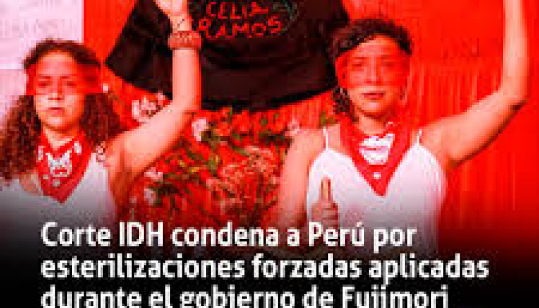 La Corte IDH condenó al Estado peruano por las esterilizaciones forzadas del fujimorismo
