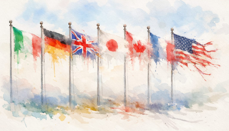 El G7 frente al espejo de su propio declive