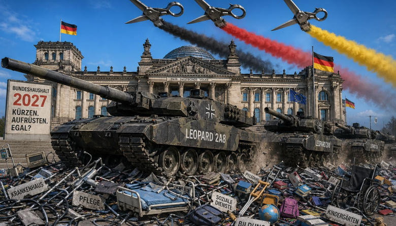 El rearme alemán y el precio social de la nueva era militarista que recorre la UE
