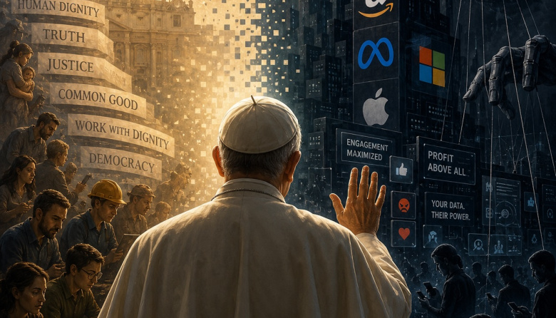 El Papa, la inteligencia artificial y el pecado de no señalar con el dedo