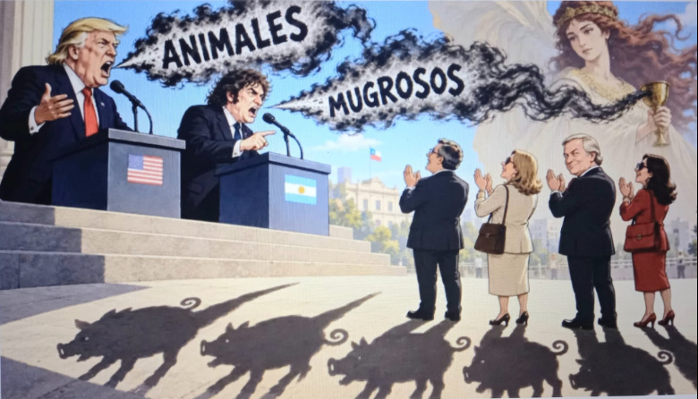 Milei y el mito de Circe: cuando el discurso de odio se aplaude de pie.
