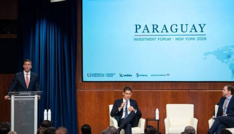 Peña ofrece la hidrovía y el Corredor Bioceánico a más de 150 inversores en Nueva York