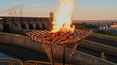 Itaipú y Salto del Guairá reciben la antorcha olímpica