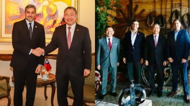 Taiwán marca territorio y reafirma lazos de cooperación con Paraguay.