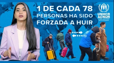 Del total de personas desplazadas en el mundo, 35.3 millones son refugiadas