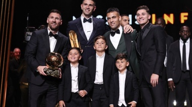 Balón de Oro 2023: toda la gloria para Messi, con dedicatoria a Maradona