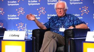 Johan Galtung: se va un gran constructor de paz
