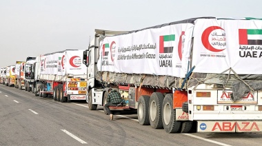 Emiratos prosigue con su ayuda a la población de Gaza