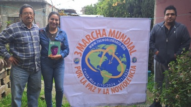 México: Preparativos 3ra Marcha Mundial por la Paz y la Noviolencia