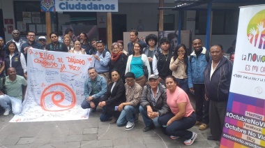 Quito: Inició la celebración del Octubre No Violento