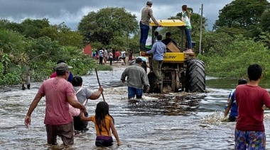 Al hospital de Fuerte Olimpo llegaremos en delfines