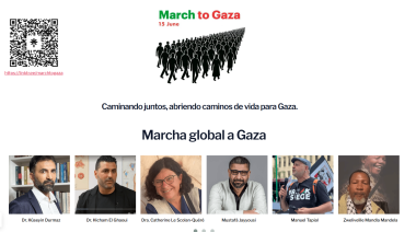 La Marcha Global a Gaza reafirma su compromiso internacional por la justicia y la solidaridad