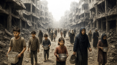 Gaza: el hambre como arma, el silencio como cómplice