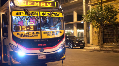 Desde septiembre el Servicio de Transporte Nocturno Búho conectará Asunción, Lambaré y Ñemby