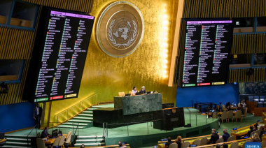Asamblea General de ONU adopta proyecto de resolución favorable a solución de dos Estados