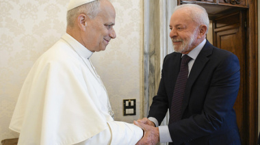 El Papa León XIV recibió a Lula y a Boric en audiencias separadas