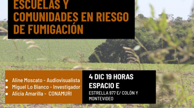 Escuelas rurales siguen expuestas a fumigaciones: un nuevo estudio revela graves incumplimientos y falta de respuesta estatal