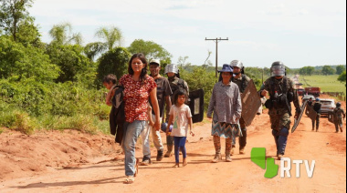 Con represión al campesinado el gobierno defiende el territorio narco